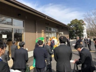 竣工式 除幕式 竣工式 除幕式