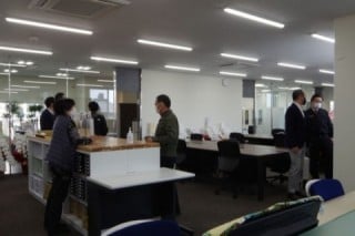 新社屋内覧会 2F