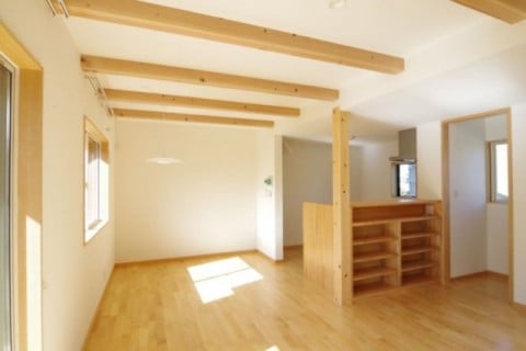 昭和区の家 リビング･キッチン