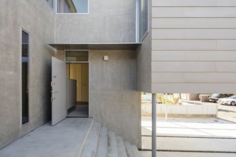 緑区の家 ポーチ