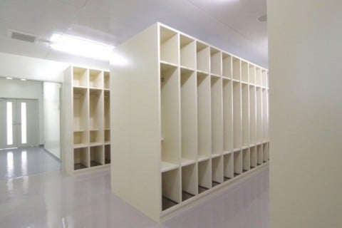 北部管路 更衣室