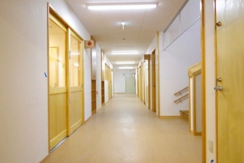 保育園 廊下