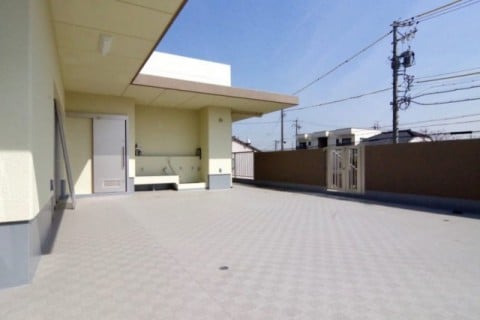保育園 屋上庭園