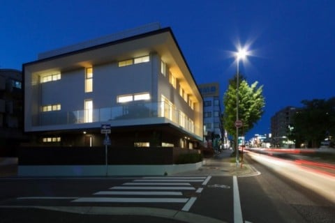 せせらぎ保育園 外観_夜