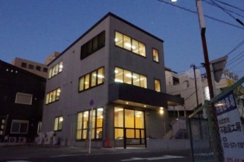 あさがお学童 外観_夜