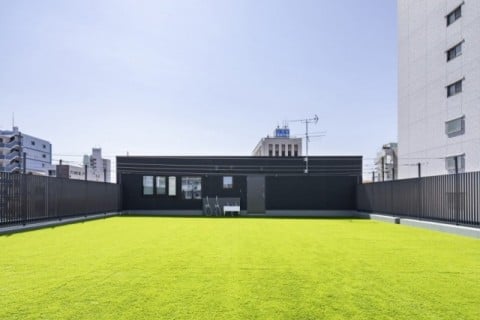 志賀ちとせ保育園 屋上園庭