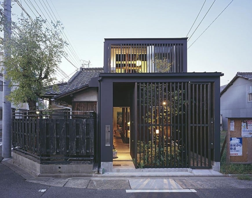 長屋の家 外観