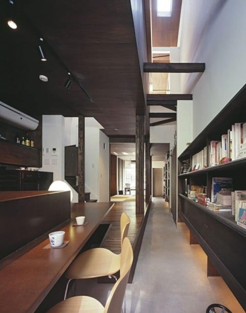 長屋の家 内部