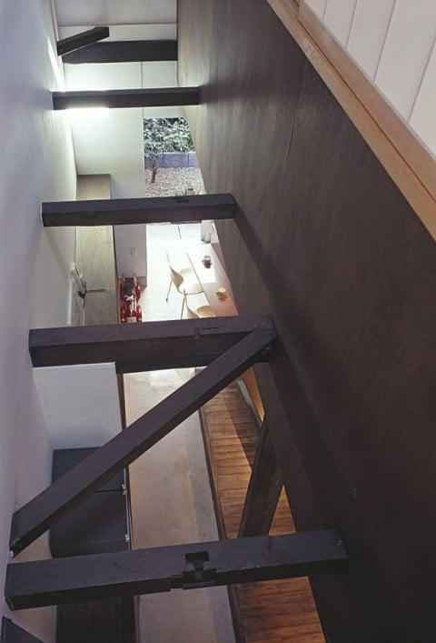 長屋の家 内部