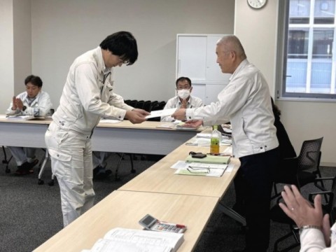 勤続・功労賞表彰式 勤続・功労賞表彰式